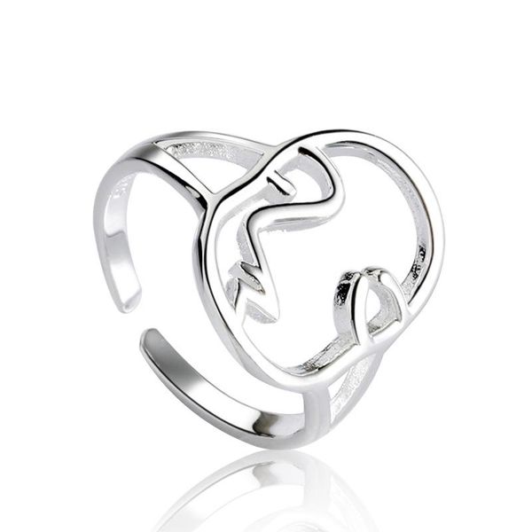 

cluster rings 925 sterling silver face finger ring for women wedding jewelry bijoux femme jz049, Golden;silver