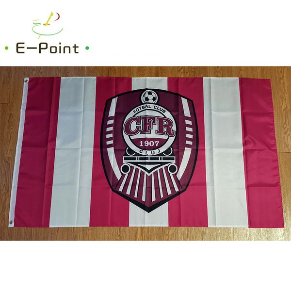 Romênia (Liga 1 Bergenbier) Bandeira de CFR Cluj 3ft * 5ft (150cm * 90 cm) Banner de decoração de suspensão