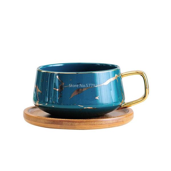 

mugs 300/400ml marble ceramic coffee set milk glass latte cup home drinkware starry sky pattern tea simple and creative mug