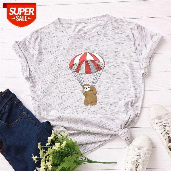 

women's loose round neck short-sleeved cotton t-shirt t164 #mz3d, White