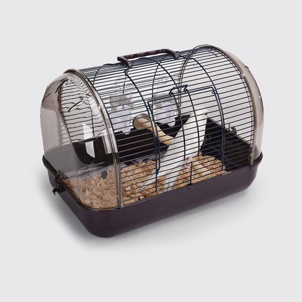 

bird cages luxury high-end crystal panoramic transport transparent birdcage portable parrot cage hamster accessories