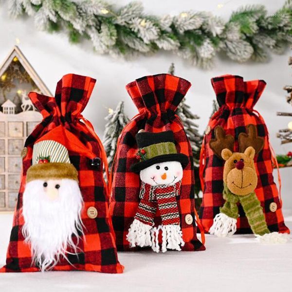 

christmas decorations gift candy bag for home year 2022 pocket