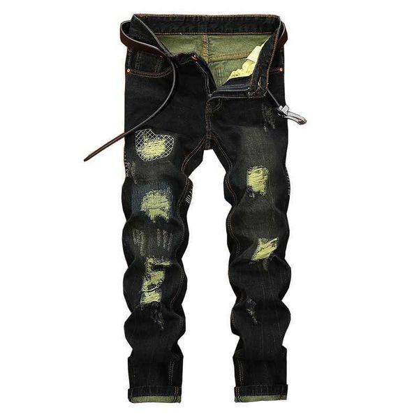 

rock revival jeans robin jean joggers blue black mens designer clothing jean