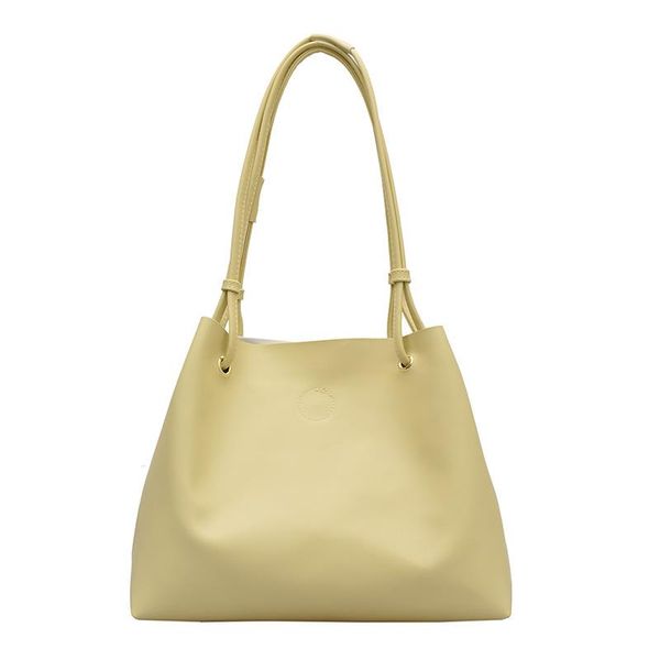 

evening bags large capacity ladies bagfashion women's bagsimple shoulder bag messenger bagpure color all-match