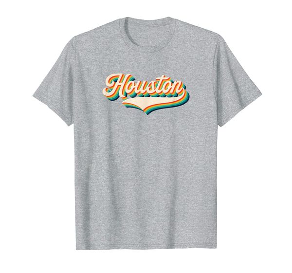 

70s Vintage Retro Houston Texas Throwback Gift T-Shirt, Mainly pictures