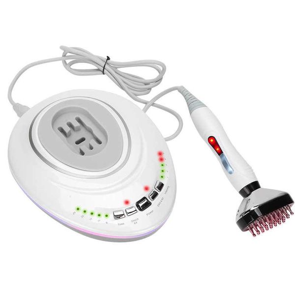 

electric massagers ems micro current head massager hair growth therapy machine rf heating scalp vibration professional care