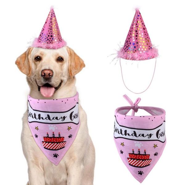 

dog apparel pet cat hat birthday headwear caps party costume accessory