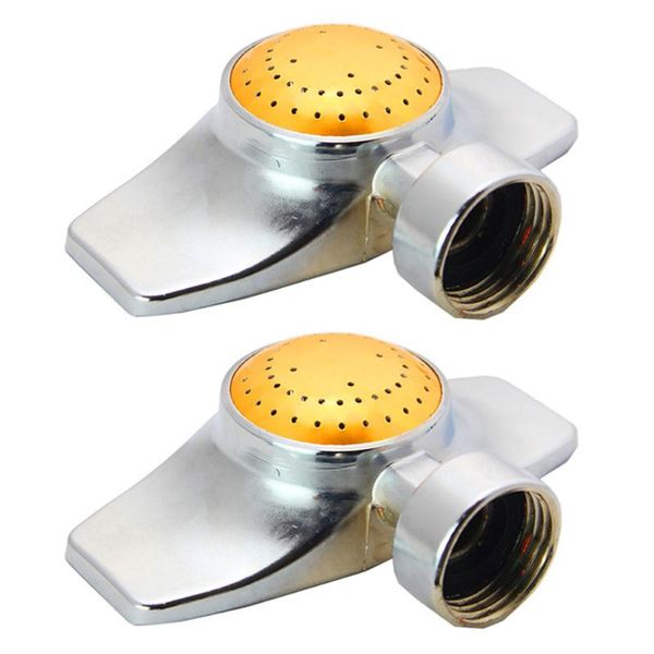 

watering equipments 2pcs yard lawn garden sprinkler zine alloy gardening