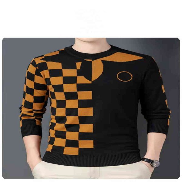

Men's Sweaters Designer high Luxury quality sweater men's matching autumn and winter long sleeve knitted Sweatshirt Z5I7, White;black