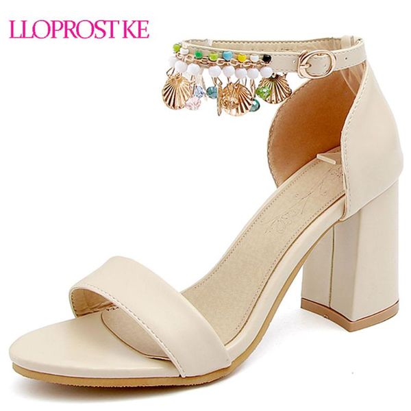 

fashion women sandals high heels shoes summer brand peep toe ankle strap woman thick heel party my224, Black
