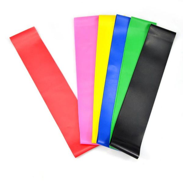

resistance bands 6pcs/pack fitness set strap workout exercise loop rubber body building gym pilates yoga home sports expander