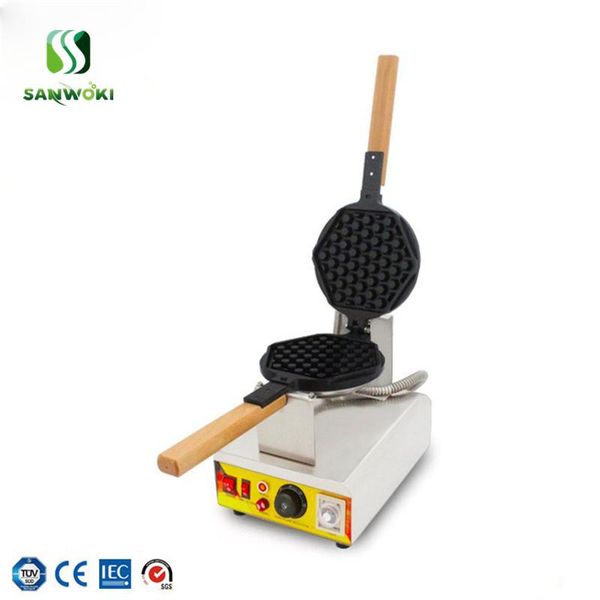 

bread makers commercial 220v 110v honeycomb shape waffle machine electric snack equipment rotating