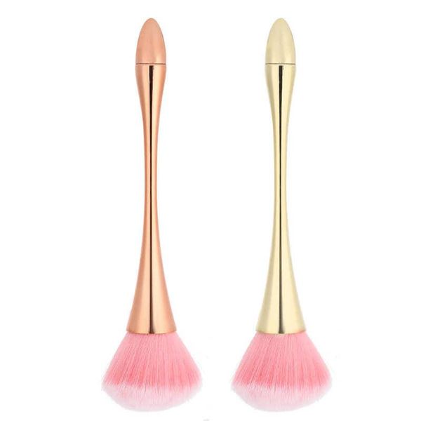 

nail brushes art brush dust powder remover manicure tool large size, Yellow