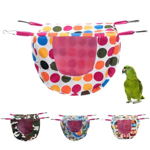 

small animal supplies soft bird parrot hamster hanging hammock warm bed cave cage tent nest house