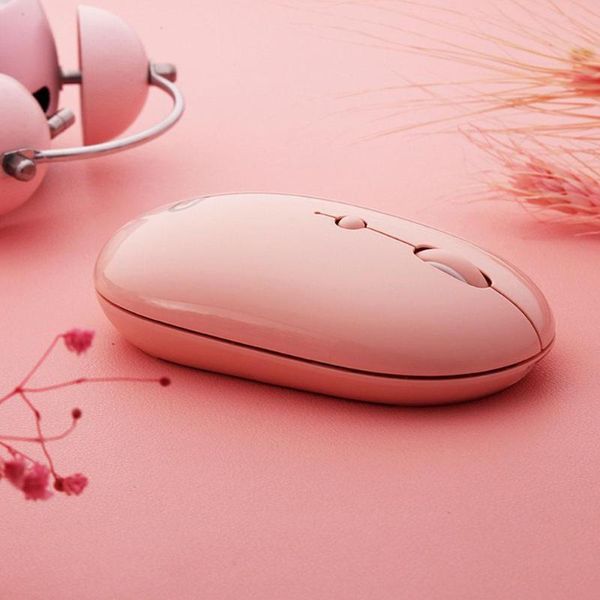 

wireless charging mouse mute power saving typec dual-mode universal mobile tablet phone o6r5 mice