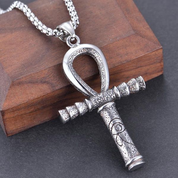 

pendant necklaces stainless steel cross holubus eye necklace jesus pendan, Silver