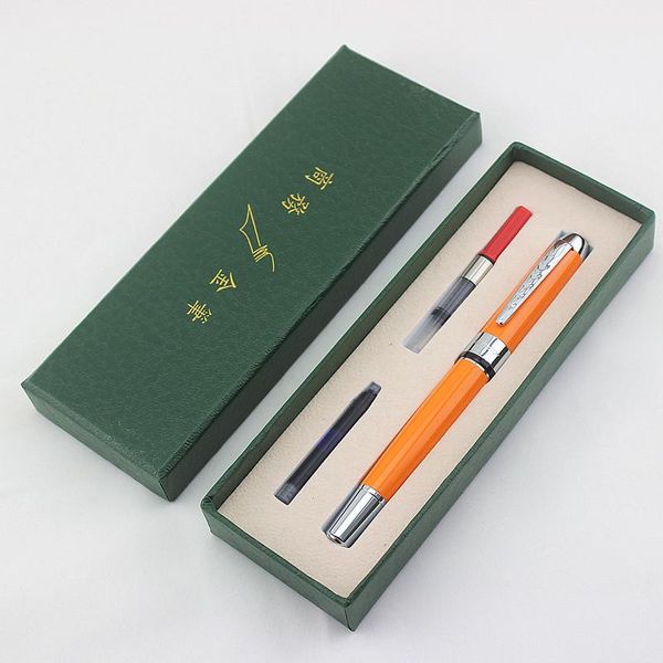 

fountain pens fashion jinhao pen school supplies inks black 0.5mm office accessories