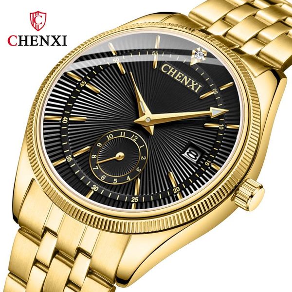 

wristwatches diamond golden watch men luxury business man waterproof unique fashion casual quartz male dress clock gift, Slivery;brown