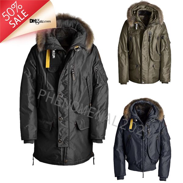 

men's winter coat plus large parka coats plus hood manto trim fur down coat fashion warm black jacket parker