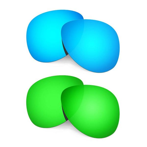 

sunglasses hkuco for plaintiff polarized replacement lenses - blue&green 2 pairs, White;black