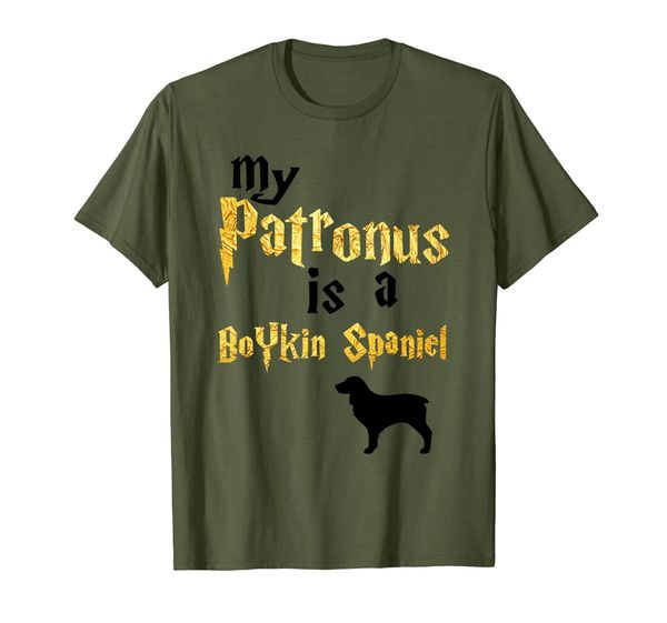 

my patronus is a boykin spaniel - boykin spaniel shirt, White;black