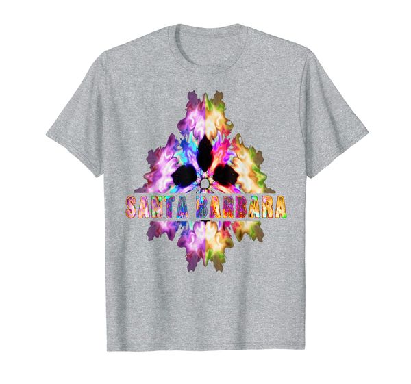 

santa barbara ca tshirt city in california the world, White;black
