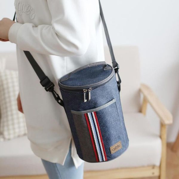 

hanging baskets fashion insulated thermal cooler lunch box food bag for work portable school students picnic oxford cloth shoulder