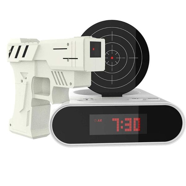 

party masks 72-cb340 led display alarm clock game infrared induction target 3.875x7.875x7
