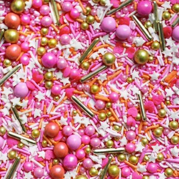 

other festive & party supplies 500g/1000g princess powder sugar beads golden needle mix ins wind cake decoration diy donut dessert baking