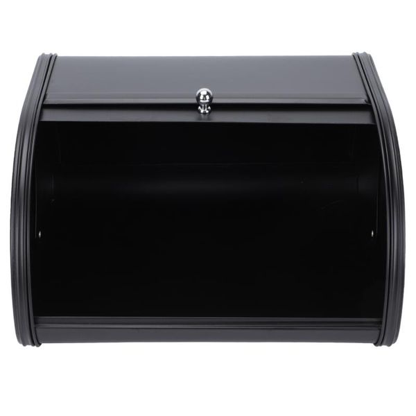 

storage bottles & jars 1pc iron bread box for kitchen fashionable bin home bakery