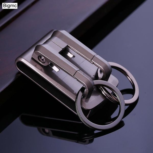 

keychains fashion high-end custom boutique leather alloy men keychain bag pendant car key chain keyring holder jewelry k1151, Silver