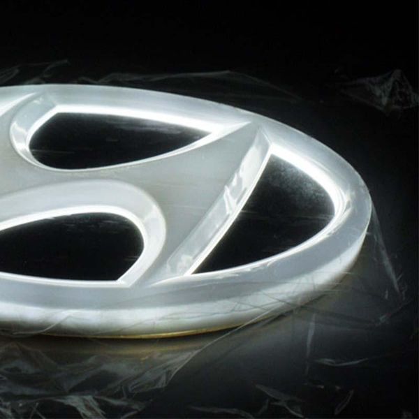 

car logo badge led light rear cold suitable for interior&external lights