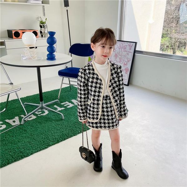 

girl's dresses baby girl skirt spring and autumn temperament ladies style coat + two-piece suit, Red;yellow