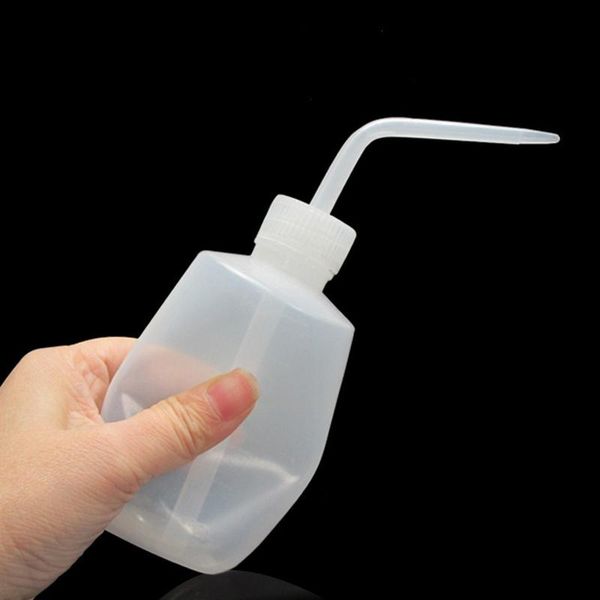 

lab supplies 250/500ml capacity tattoo wash clear white plastic green soap squeeze bottle laboratory measuring