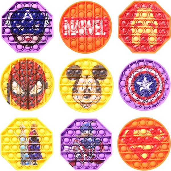 

push bubble sensory toy autism needs squishy stress reliever toys child funny anti-stress fidget it decompression gifts