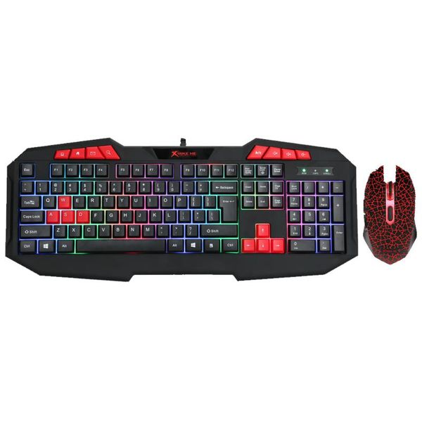 

keyboard mouse combos xtrike-me -503 gaming combo pc spanish and usb 3200 dpi
