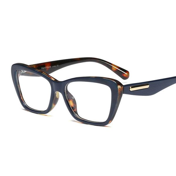 

sunglasses fashion big frame cat pochromic reading glasses women vintage blue leopard progressive multifocal eyeglasses fml, White;black