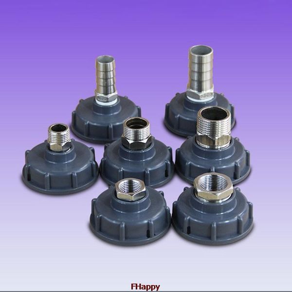 

watering equipments 1000l ibc tote tank drain adapter 304 stainless steel spout fittings replacement home garden irrigation switch tool