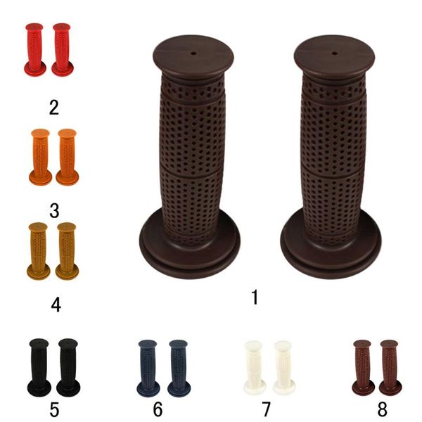 

handlebars 1 pair 22mm/24mm universal motorcycle retro handlebar handle bar grips