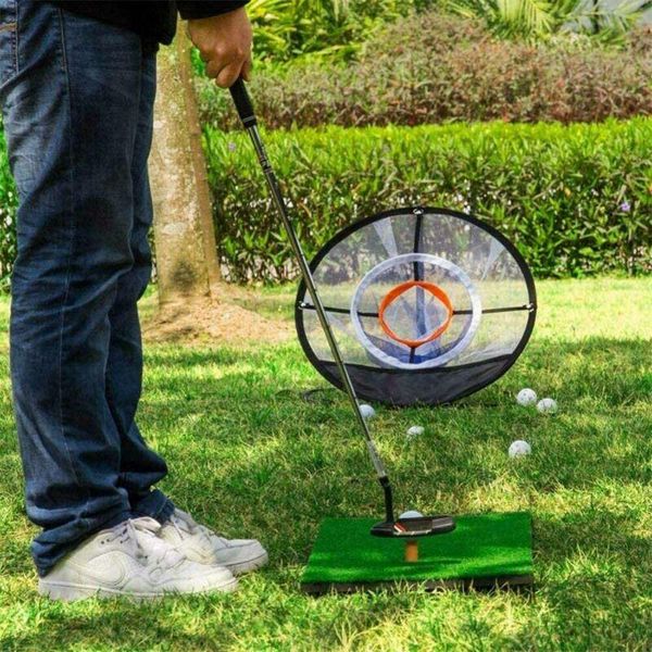 

golf training aids outdoor practice net chipping -up pitching portable aid bag