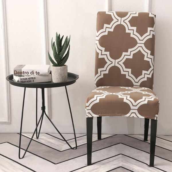 

chair covers flower printed removable cover elastic slipcover kitchen seat case