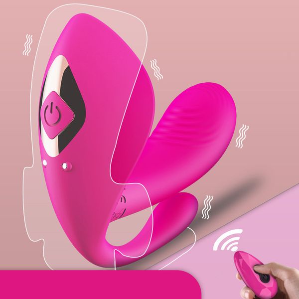 Oeufs Bullets Gode Culotte En Silicone 7 Vitesse Culotte À Distance Vibromasseur Portable Flir Sex Toy G-Spot Stimulateur De Chatte Clitoris Vagin Masseur Femmes Vibration ZL0075