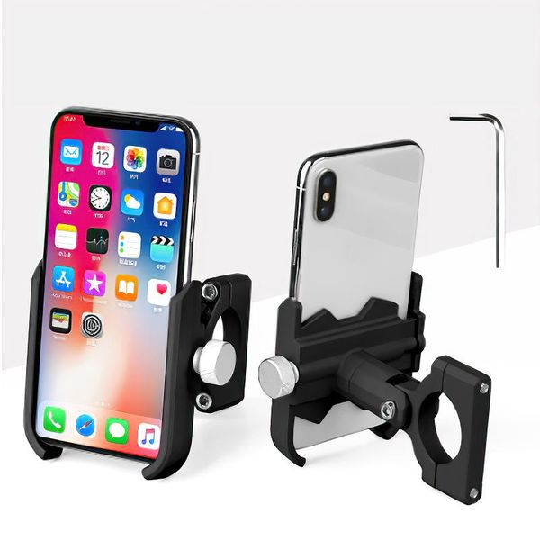 

car & truck racks bike mobile phone holder aluminum adjustable bicycle handlebar mount smartphone stand cycling bracket
