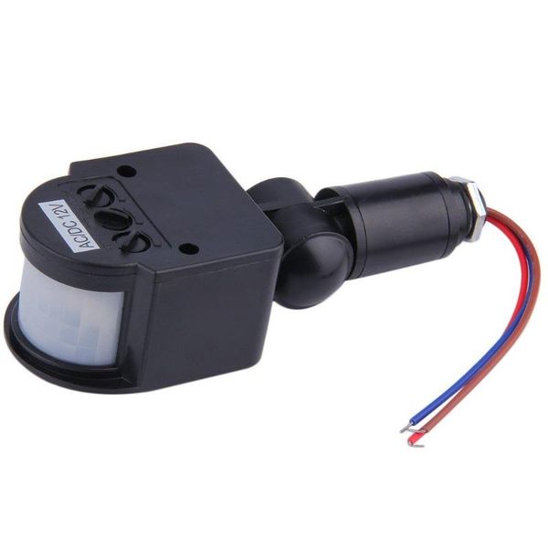 

smart home control 12v motion sensor pir movement detector automatic infrared wall mount timer outdoor led light switch