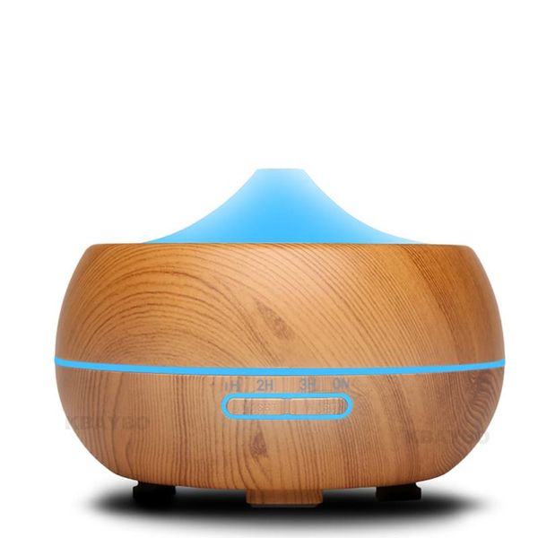 

300ml cool mist humidifier aromatherapy diffuser ultrasonic aroma essential oil with 7 color led humidifiers