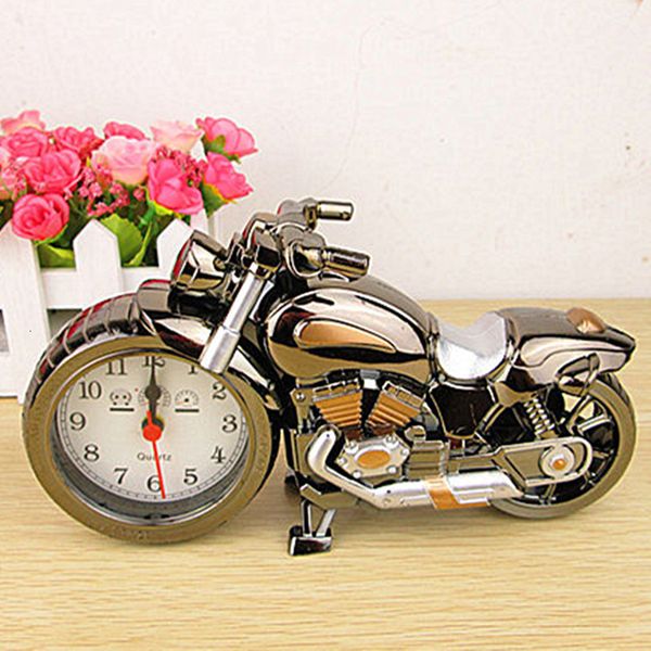 

motorcycle car model modeling alarm clock creative home decoration student gift