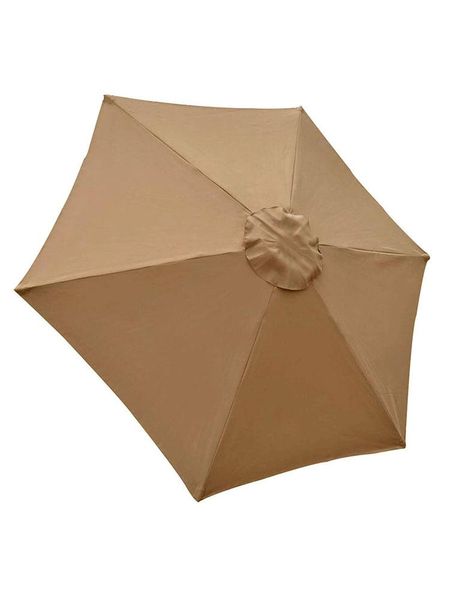 

tents and shelters 2/2.7/3m replacement garden parasol waterproof uv protection double-layer coating canopy cover for restaurant backyard be