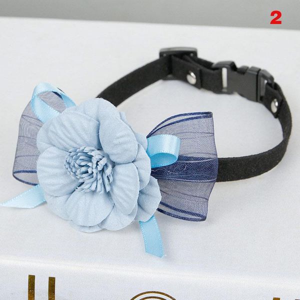

cat collars & leads dog collar pet puppy flowers decoration necklace adjustable reri889