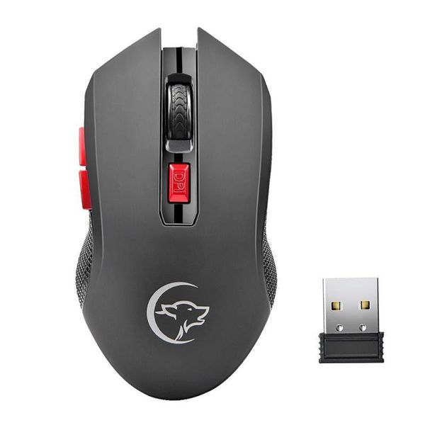 

wireless mouse 6 buttons 2400dpi mause 2.4g optical usb silent ergonomic mice for lappc computer