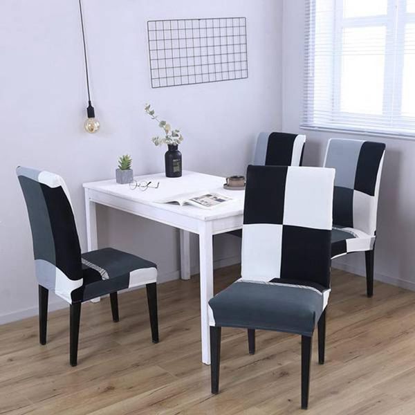 

chair covers stretch removable and washable dining room set banquet slipcover protector folding decoration for wedding, party,ce